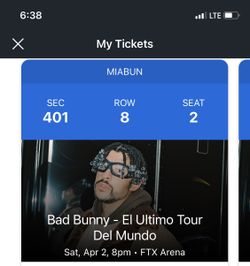 Bad Bunny Tickets (2)