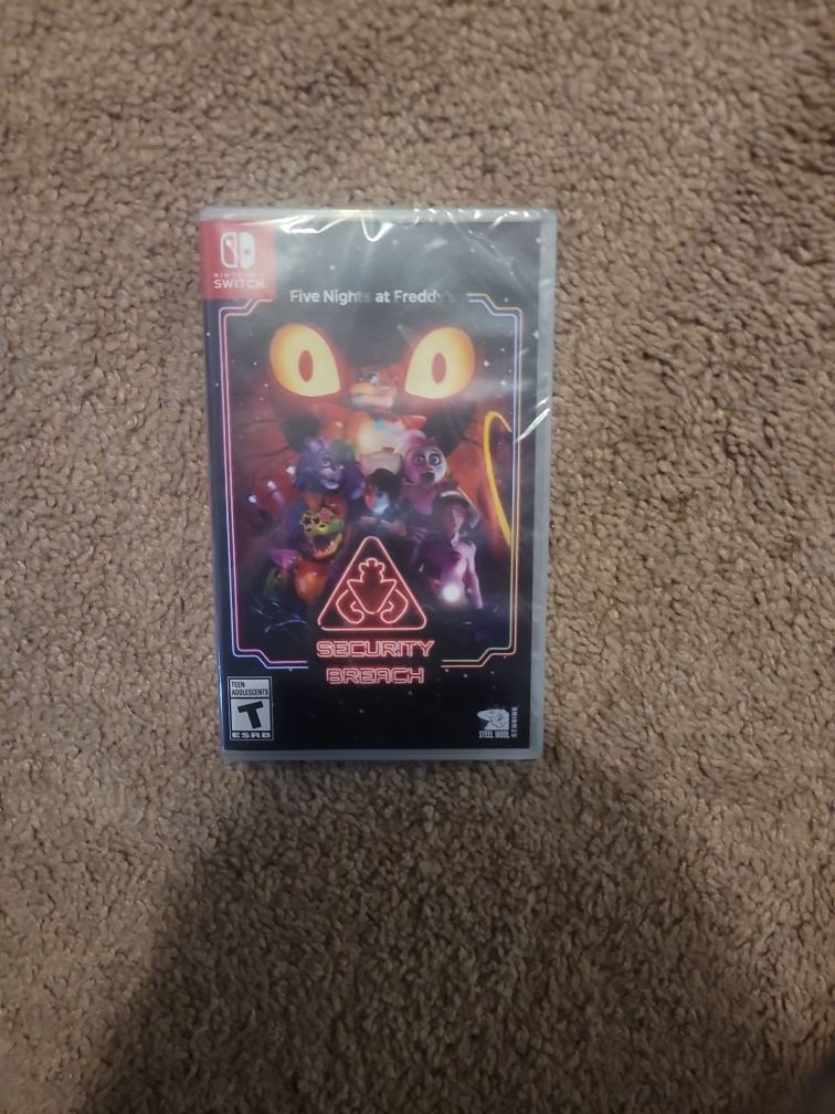 FNAF Security Breach For Switch