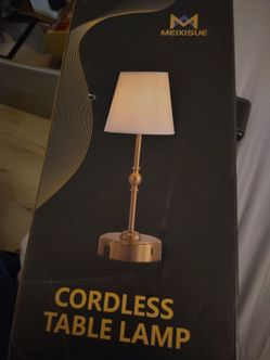 Cordless table lamp https://offerup.com/redirect/?o=bmV3Lmlt the box