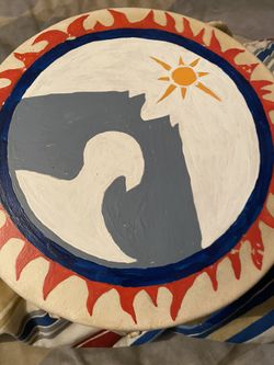 Drum with stick