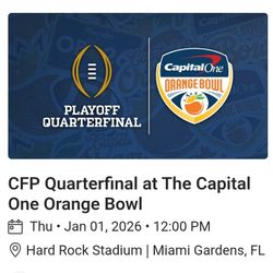 #4 Texas Tech vs #5 Oregon - Orange Bowl CFP Quarterfinal 