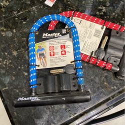 2 Master Lock  Bike Security 