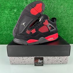 Size 9 - Jordan 4 Retro Mid Red Thunder