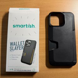 Smartish Wallet Slayer 1 Case for iPhone 14 Pro Max