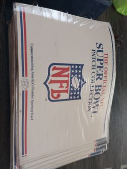 NFL patch collection