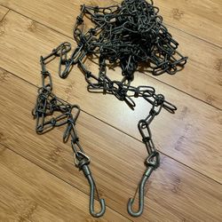 Chain With Hooks 15 Feet Long