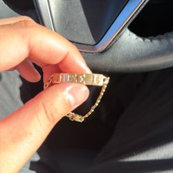 14K Gold Baby Bracelet
