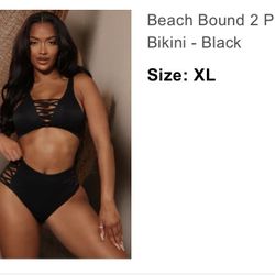 Fashion Nova Bikini Size XL NEW