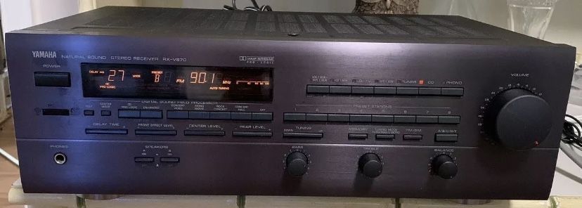 1993 Yamaha RX-V670 Dolby 5.1 Surround Sound A/V Receiver Tested