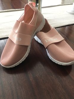Baby pink Bebe shoes size 2