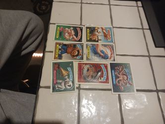 This is a 1987 Garbage Pail Kids 8th Series OS8 304A Rubbin' ROBYN trading card manufactured by Topps. The card features the characters