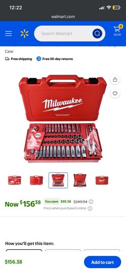 Milwaukee Drive Socket Set