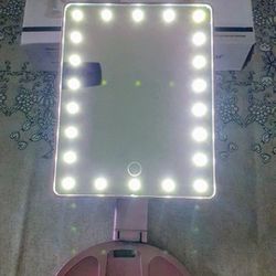 Makeup Mirror With LED Lights, Large Size 