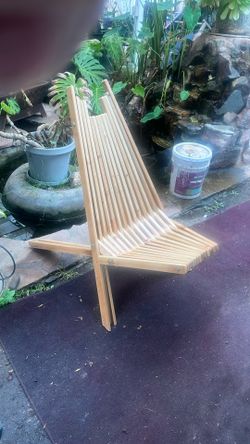 Handmade Adirondack style chair