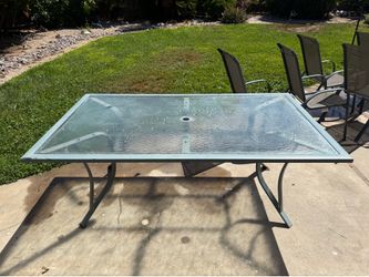 Patio table and chairs