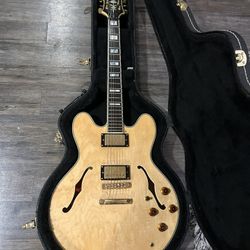 EPIPHONE SHERATON VINTAGE SAMICK MADE IN KOREA WITH HARD CASE GUITAR