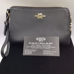 Coach Wallet Black