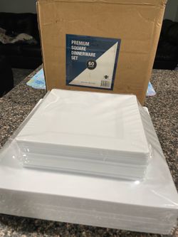 Premium Square Dinnerware set