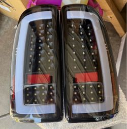 00-06 Chevy Tahoe Yukon Black Full LED Tail Lights
