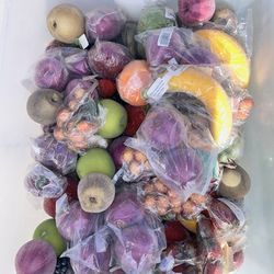 Fruit Faux Artificial Beaded Fruits