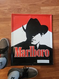 Vintage Metal Tin Advertising Sign 