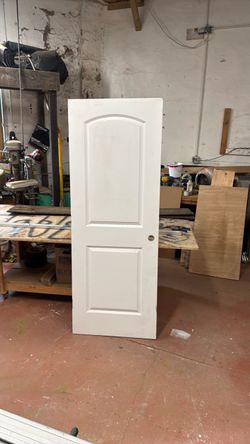 White 2-Panel Interior Door