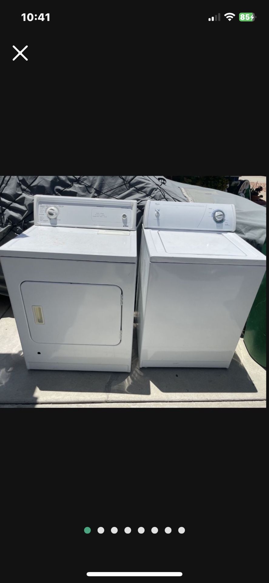 $495 Set Whirlpool Washer And Kenmore Gas Dryer