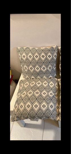 Set of 2 Silvery Blue 19” Throw Pillows | Decorative Pillows | Accent Pillows 🔻SEE BELOW🔻
