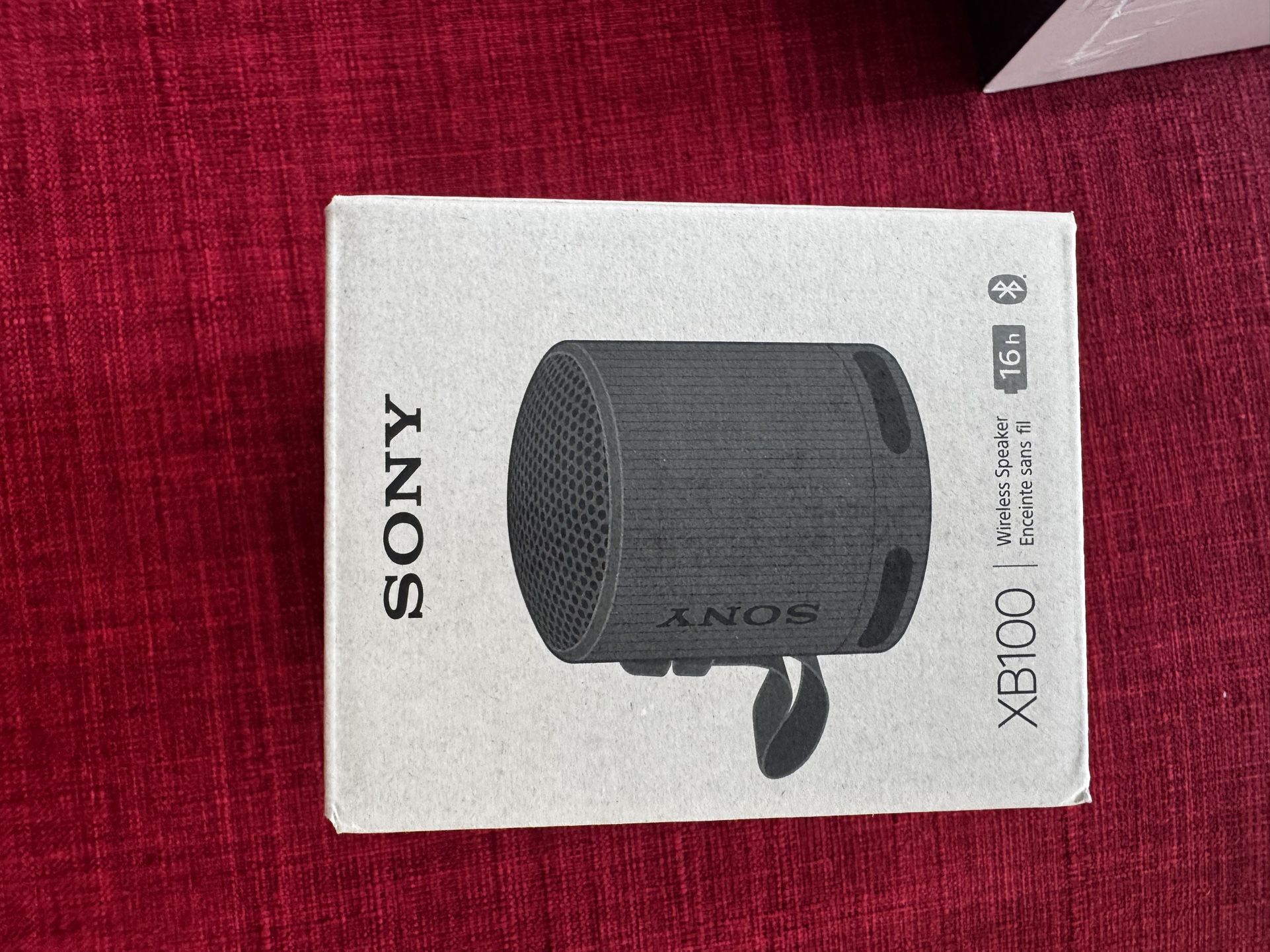 Sony XB100 Bluetooth speaker