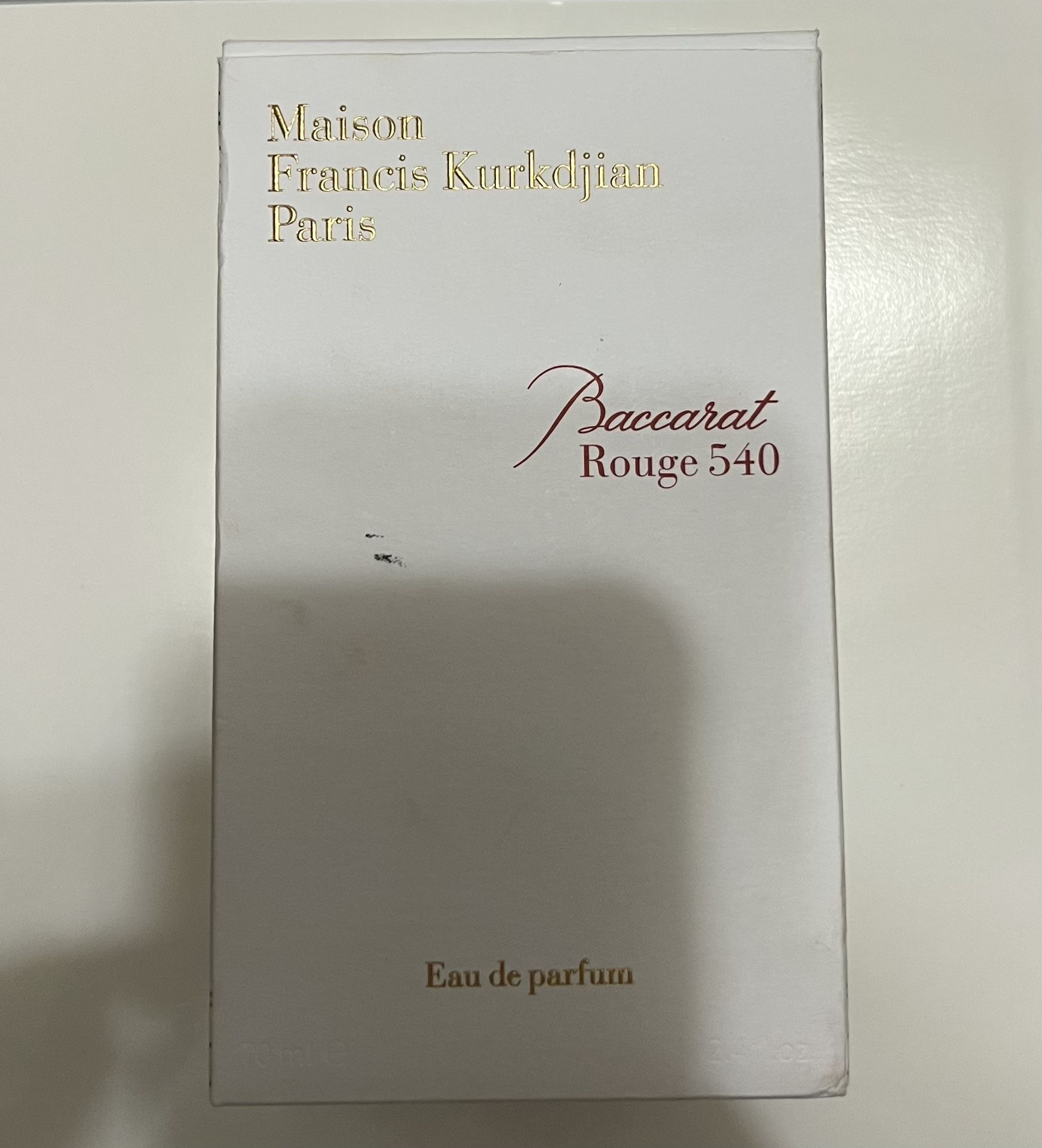 Baccarat Rouge 540 Maison Francis Kurkdjian Box