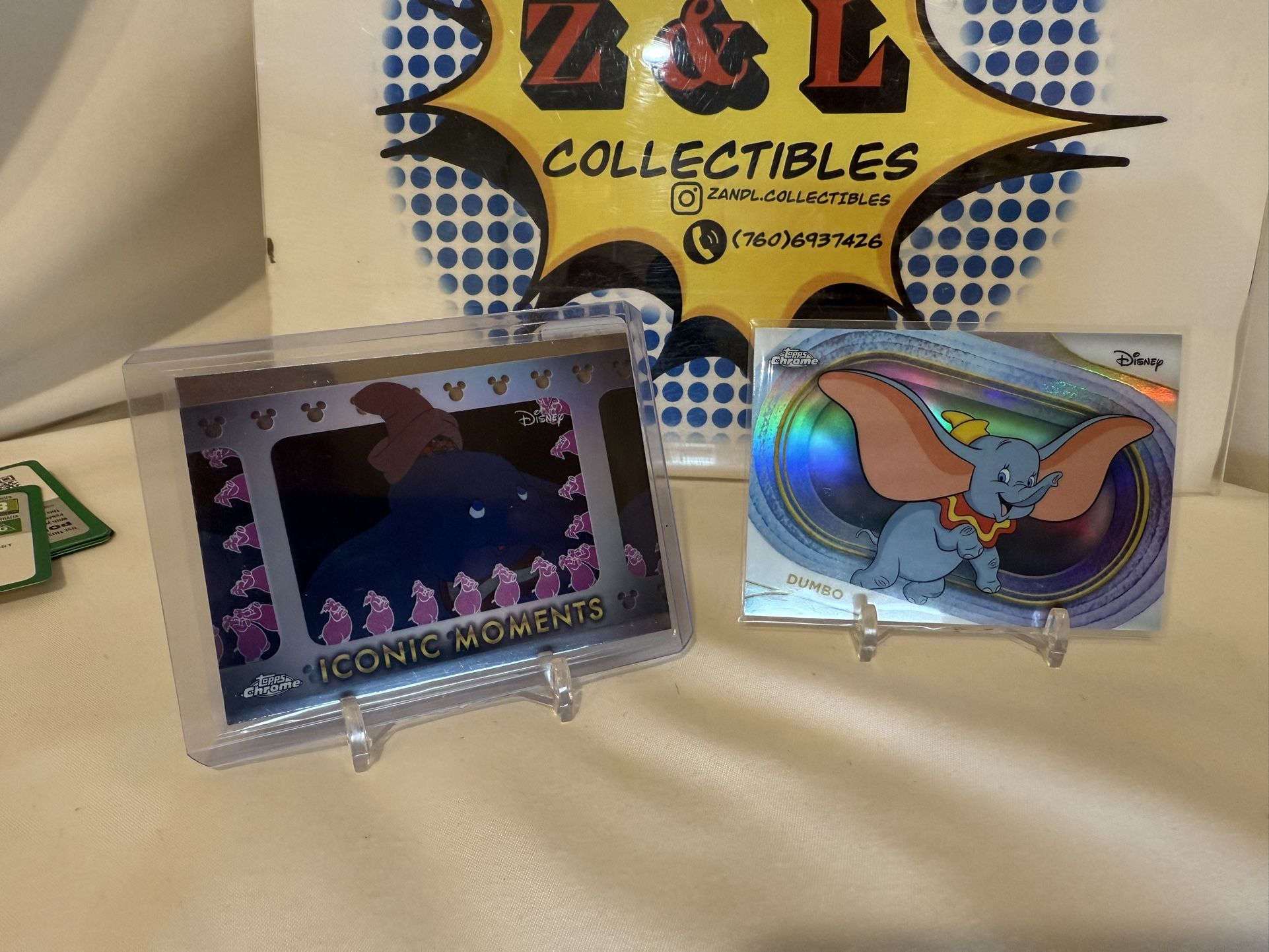 2025 Disney Topps Chrome Iconic Moments & Dumbo chrome card