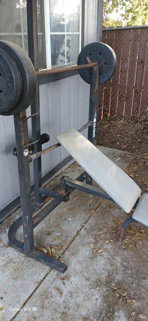 Weights And Bench