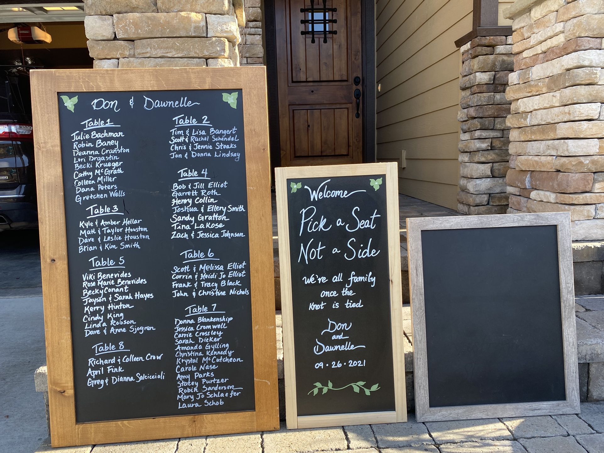  Various Chalkboards and Signs