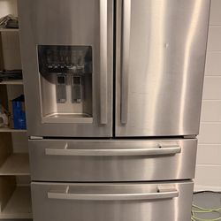 Whirlpool refrigerator French door stainless steel 36” / Nevera Whirlpool 4 puertas