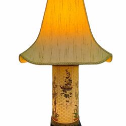 Vintage Metal Cylinder Lamp 