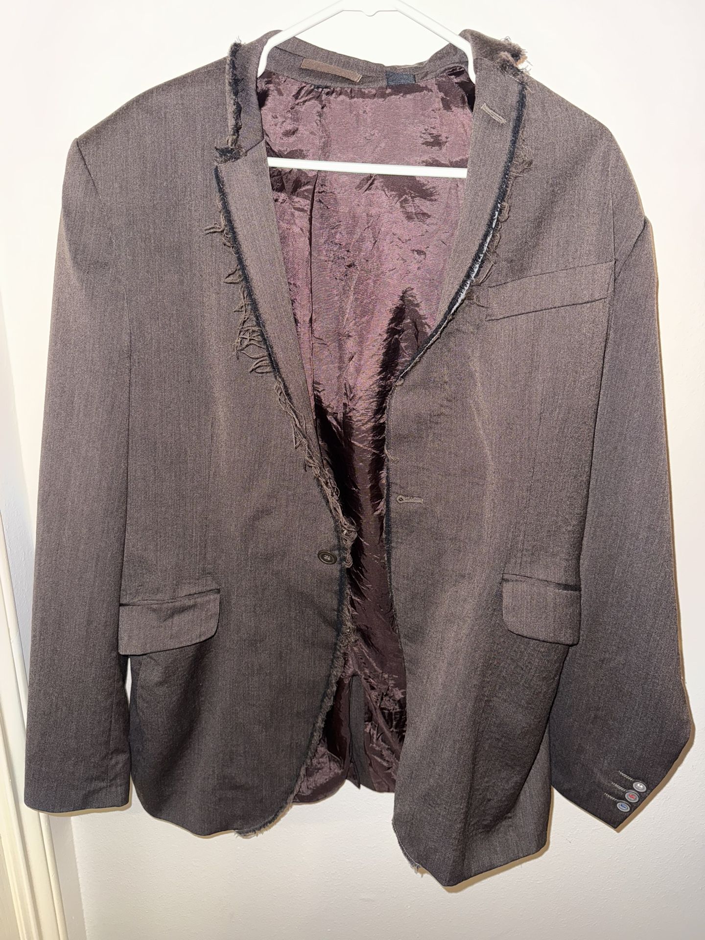 Levi's Black & Tan Bicolor Jacket Mens Canvas Levi's Size XL (used)