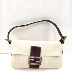 Fendi Hand Bag  Beige Canvas 