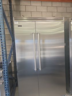 Viking 48 Inch Counter Depth Built-In Side by Side Refrigerator with 29.05 Cu. Ft. Total Capacity, ProChill™ Temperature Management, Spillproof Plus™