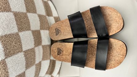 Reef women’s sandals, black, Size 9