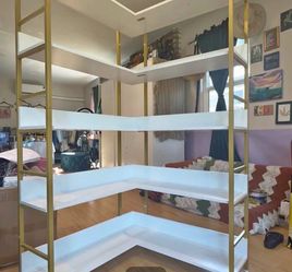 Brand new large L shape shelf.