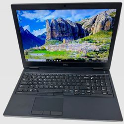 4K LCD Dell 16" Hi Speed Laptop Intel Hexa Core 4.4 GHz 16 GB RAM 512 GB SSD Nvidia 4 GB DDR5 Graphics Windows 11 Professional 