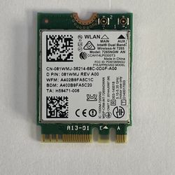 Intel Wireless N Dual Band WiFi Card Model 7265