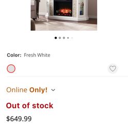 Electric Fireplace