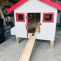 Rustic Chicken Coop**