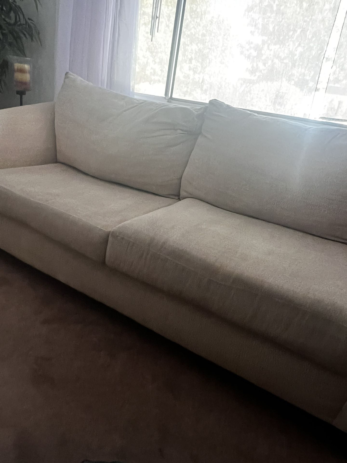 Sofa Chair And Ottoman Needs Shampooing Matching Set 50.00