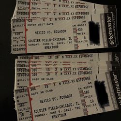 MEXICO VS ECUADOR TICKETS 