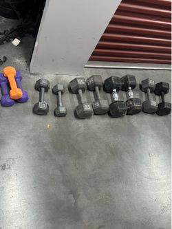 Weights / mats / vests/ benches