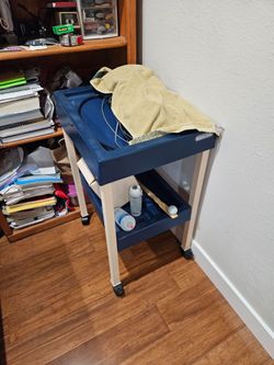 Mettler Toledo Mobile Cart / Rolling Equipment Stand – 2 Tier