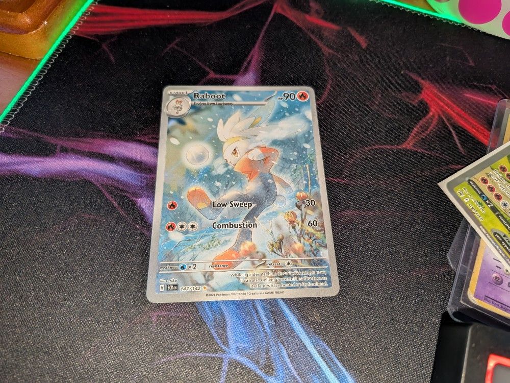 Raboot 147/142 Stellar Crown Pokemon