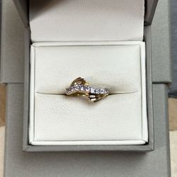 14k Yellow Gold Tanzanite Ring